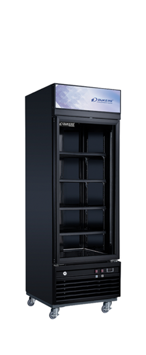Armoire négative vitrée avec fronton lumineux